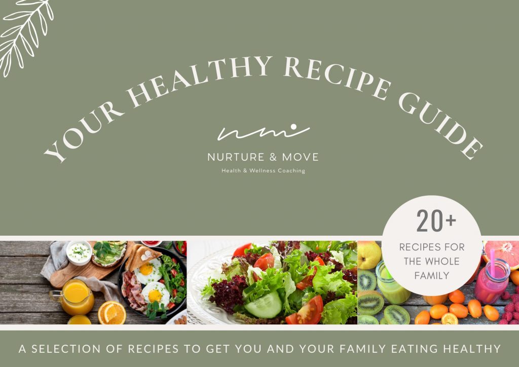 healthy recipe guide family Nurture & Move